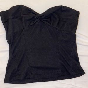 Black Crop Top